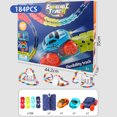 thumbnail image 4 of Muyoka Race Track Toys Juego de construcción Riel eléctrico Car Track Montado Toy Engineering Race Track Toys Road Race Playset DIY para niños mayores de 3 años Regalo,92pcs Muyoka Hogar, 4 of 7