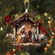 thumbnail image 1 of Llaveros de belén acrílicos impresos en 3D de SHIMELE, colgantes decorativos para árbol de Navidad, pared y coche., 1 of 4