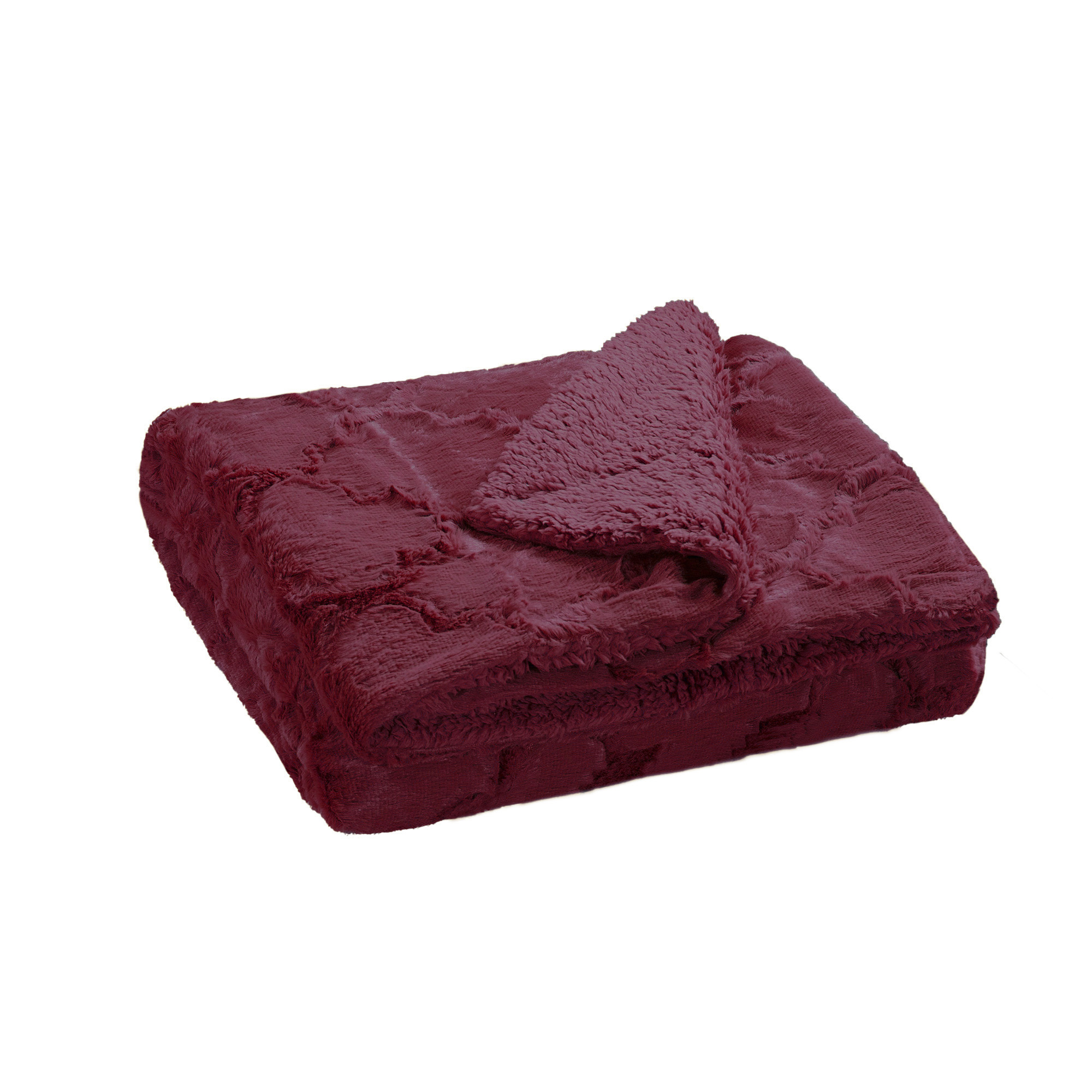 ugg blanket burgundy