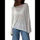 thumbnail image 1 of Suéter de Verano para Mujer, Cuello Redondo, Corta, Informal, de Punto, Tipo Pulóver L, 1 of 10