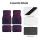 thumbnail image 4 of Balery Black Dark Blue Purple Juego de 4 Alfombrillas para Auto, Revestimientos de Caucho Resistente, Diseño Antideslizante, 4 of 7
