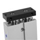 thumbnail image 4 of Aluminum alloy double acting pneumatic cylinder, 20mm bore, 100mm stroke, double rod, 4 of 4