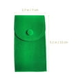 thumbnail image 2 of Weiweiguan 2pcs Simple Jewelry Storage Bag Watch Storage Pouch Portable Watch Organizer, 2 of 7