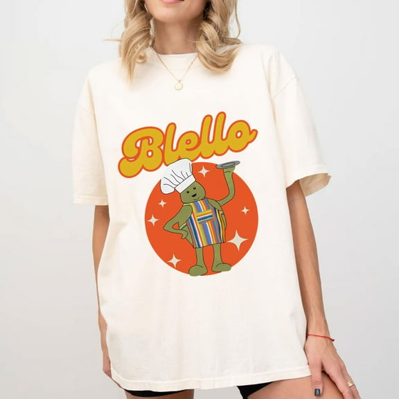 Unisex Tiny Chef Shirt, Tiny Chef Show Shirt, Blello Shirt, Tiny Chef Show Fan Shirt-Black