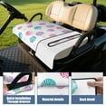 thumbnail image 4 of 51" x 31" Golf Cart Bench Seat Cover, Microfiber Towel for EZGO, Yamaha, Club Car, Icon and Other Models, 4 of 8