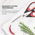 thumbnail image 4 of Big Sale ! Jiiey Cutter Kitchen Scissors With Protective Cover Suitable For Daily Use Dishwasher Washable Stainless Scissors With Comfortable Grip 润色译文 笔记, 4 of 5