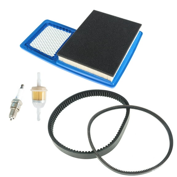 EPOTOOR Tune Up Kit Drive Starter Belt Spark Plug Replacement for Yamaha G16 G19 G22 Gas Golf Cart