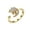 Gold, variant on Fidget Moon Ring for Anxiety Women Golden Crystal Rings Open Adjustable Cubic Zirconia Rings Fidget Ring Spinner Moon Ring for Women Trendy Jewelry