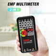 thumbnail image 4 of Compteur EMF, Écran 3,5 Pouces 3,5 Pouces 9999 Compteur Universel Moniteur Moniteur Voltmètre Auto Réutilisable Voltmètre Universel Ohmmètre Test Mètre Siuke S20 Auto Réutilisable Compteur EMF Siuke, 4 of 7