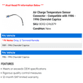 thumbnail image 2 of Air Charge Temperature Sensor Connector - Compatible with 1986 - 1996 Chevy Caprice 1987 1988 1989 1990 1991 1992 1993 1994 1995, 2 of 2