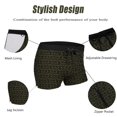 thumbnail image 4 of COOFANDY Mens Quick Dry Lightweight Square Leg Cut Trunks Swimwear, 4 of 6