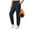 Navy, variant on Fleece Lined Leggings Women Drawstring Leggings with Pockets 2025 New Stretch Athletic Jogging Velvet Warm