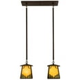 thumbnail image 7 of Meyda Tiffany 161033 Kirkpatrick 2 Light 7" Wide Multi Light Pendant - MultiColor, 7 of 7