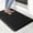 Black, variant on Skimskl Cushioned Anti-Fatigue Kitchen Mat - Extra Thick 4/5" Pvc Floor Rug, Non-Slip Waterproof Standing Mat for Sink, Desk & Work Areas, 17.3X28 Inches (Gray/Black/Brown/Red)