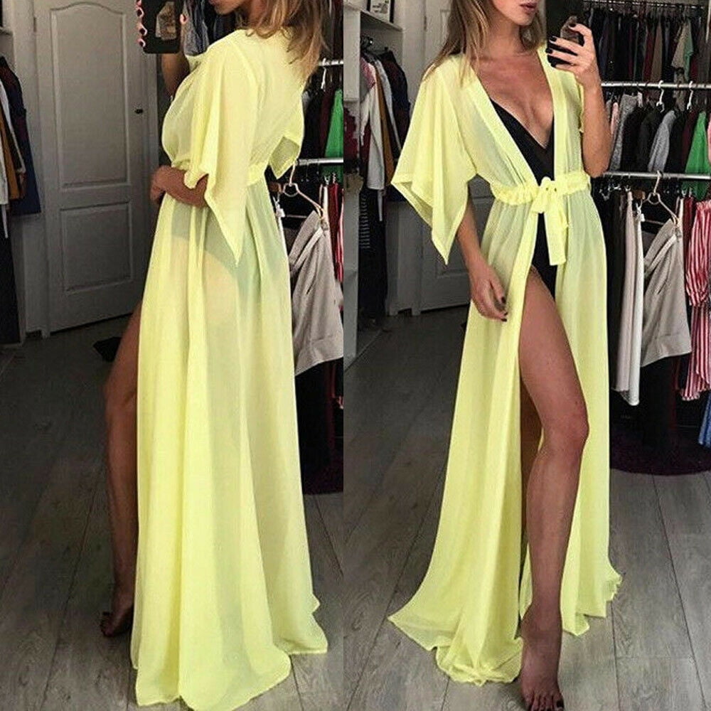 long chiffon wrap