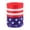 F, variant on Patriotic Wired Ribbon, 4th of July Red White Stripe Glitter Ribbon for Wreaths and Bows, 5 Yards per Roll with Wired Edge for DIY Crafts, Independence Day, Memorial Day, Veterans Day Decorations