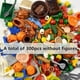 thumbnail image 1 of Bloques de construcción de alimentos Friends City Accesorios Pan Fruta Zanahorias Diy Classic Basket Bricks kaili Sencillez, 1 of 5