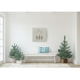 thumbnail image 3 of 20" x 14" Simply Daisy Let It Snow Polyester Accent Pillow, Omar Qty 1, 3 of 3