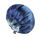 thumbnail image 2 of Gorro reversible de satén de seda para dormir, gorro de satén de seda con botón adaptable, gorro de dormir de doble capa a la moda., 2 of 5