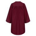 thumbnail image 4 of renvena Robe de Collation des Grades pour Enfants avec Pompon Uniforme Scolaire Rouge Foncé 30, 4 of 6