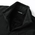 thumbnail image 4 of YOUTHUP Men's Full-Zip Fleece Jacket Classic Straight Fit Stand Collar Warm Winter Coat Outdoor Casual Layering Outerwear, 4 of 10