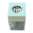 thumbnail image 1 of Adorable Transparent Desktop Paper Clip Dispenser and Desk Supplies Organizer Accessory, 1 of 7