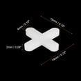 thumbnail image 2 of 400Pack Tile Spacers, 4mm 5/32" Cross Shape Wall Floor Tile Spacer, White, 2 of 6