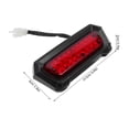 thumbnail image 2 of unbranded LED Brake Tail Light Para Cuatrimoto 50-125Cc Con Conector Tres Cables Y Bajo Consumo, 2 of 6
