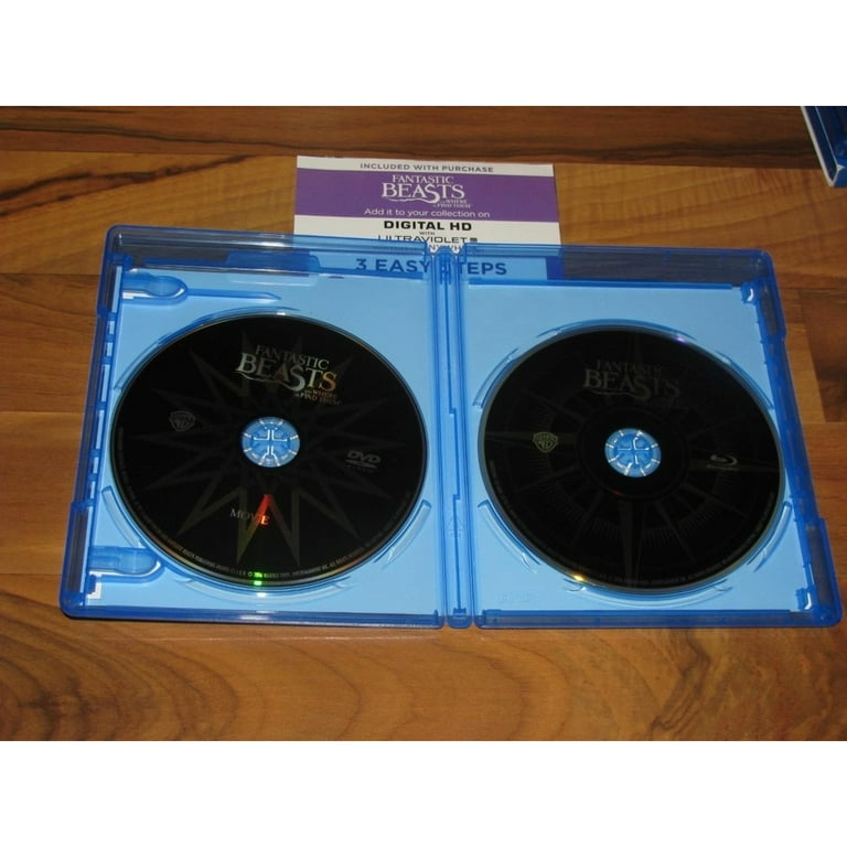 Fantastic Beasts and Where to Find Them Blu ray DVD