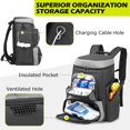 thumbnail image 3 of Mochila para Pickleball HAMBOLY con Compartimento para Calzado y Enfriador, 3 of 6