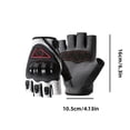 thumbnail image 3 of MMJ Cycling Gloves Half Finger Breathable Non Slip Palm for Men Women Bike Motorcycle, 3 of 6
