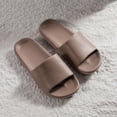 thumbnail image 2 of HNMKIU Comfy Slippers for Women Men Summer Beach Non Indoor Outdoor Soft Bottom Quick Drying Multiple Sizes Women Shoes Coffee,6.5, 2 of 7