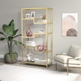 thumbnail image 3 of Evelyn&Zoe Contemporary Metal 4-Tier Bookcase, 3 of 6