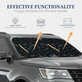 thumbnail image 4 of Fotbe Gamepads 2-Piece Car Windshield Sun Shade | Sun Blocker for Car Windshield | Foldable Automotive Interior Accessories for Sun Protection-Small, 4 of 7