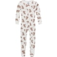 thumbnail image 2 of Gerber Baby and Toddler Neutral Tight Fitting Footed Unionsuits, 2-Pack, Sizes 0/3 Months - 5T, 2 of 9