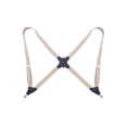 thumbnail image 2 of Minnieouse Hombres Mujeres Brace Moda coreana Fácil de combinar Universal Elegante Color sólido Elástico Tirantes traseros con 2 clips Accesorios de disfraces Beige, 2 of 6