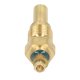 thumbnail image 2 of Sensor de temperatura del agua con interfaz estándar de latón, sensor de temperatura del agua del motor sensible 42571296 para excavadora Hitachi EX200 5 6BG1, 2 of 14