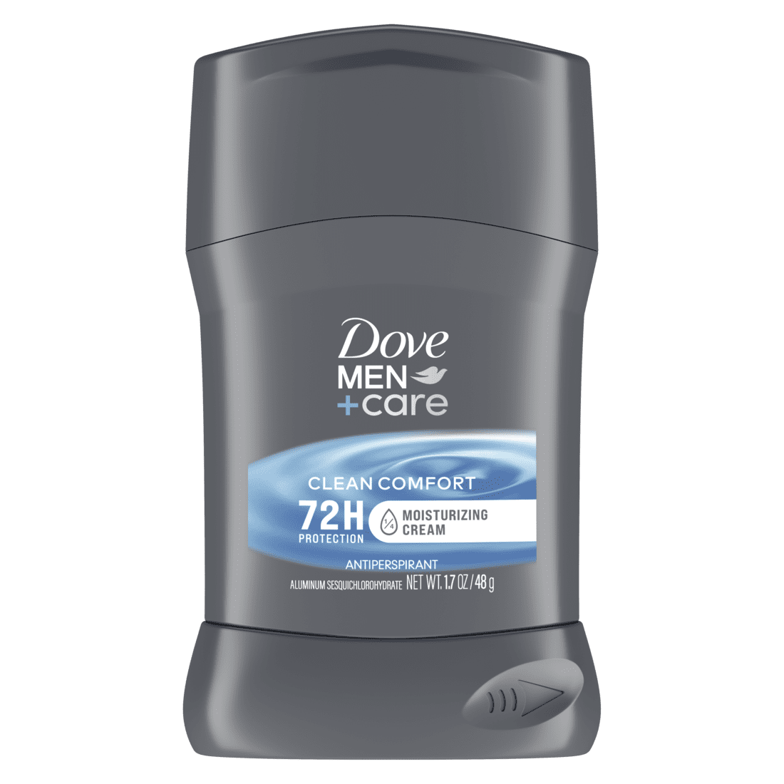 Dove Men + Care 48 Hr Powerful Protection Deodorant Stick, Clean Comfort, 1.7 Oz, 2 Pack