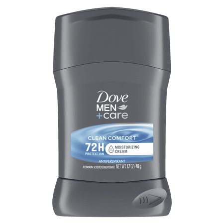 Dove Men + Care 48 Hr Powerful Protection Deodorant Stick, Clean Comfort, 1.7 Oz, 3 Pack