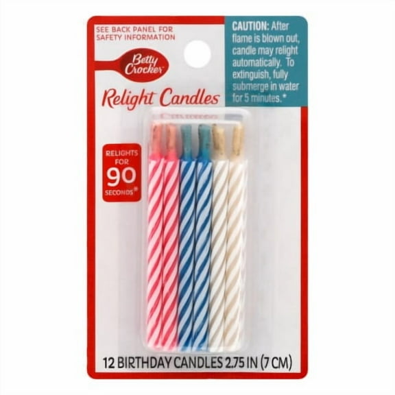 2X - Betty Crocker Relight Candle
