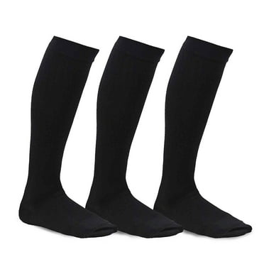 Differenttouch 6 Pairs Women Graduated Compression Knee High Socks 9-11 ...