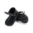 thumbnail image 3 of Ropalia Infant Newborn Baby Girl Sandal Crib Shoes Anti-slip Flip Flop Prewalker Shoes, 3 of 4