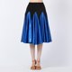 thumbnail image 5 of Faldas de baile de salón para mujer, ideales para practicar vals, chachachá y fiestas de tango moderno. Azul, 5 of 7