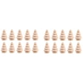 thumbnail image 1 of Adornos para tartas de fiesta con clavijas para árbol de Navidad de madera DIY en blanco, paquete de 20, 1 of 5