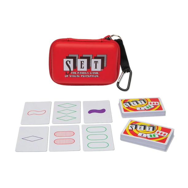 Set de juegos de cartas PlayMonster, funda de viaje con tarjetas para niños de 6 años o más