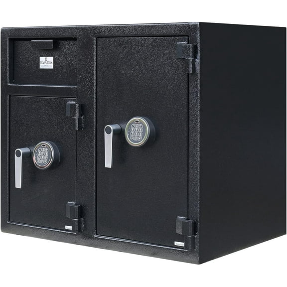 3KB Templeton Safes T869 Dual Safe Commercial Drop Slot with Separate Safe Compartment