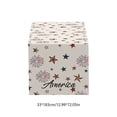 thumbnail image 3 of Independence Day Themed Table Runner Flag And Star Patterns Placemat Holiday Party Table Decoration Table Runner, 3 of 6