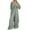 Light Green, variant on Women's Casual Summer Wide Leg Jumpsuit and Jacket Lightweight Two Piece Plus Size Ensemble Black S