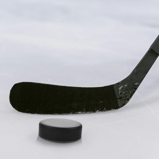 SHINYPASING 6 Pcs Rondelle de Hockey Noire pour Glissade à Faible Friction et Haute Vitesse