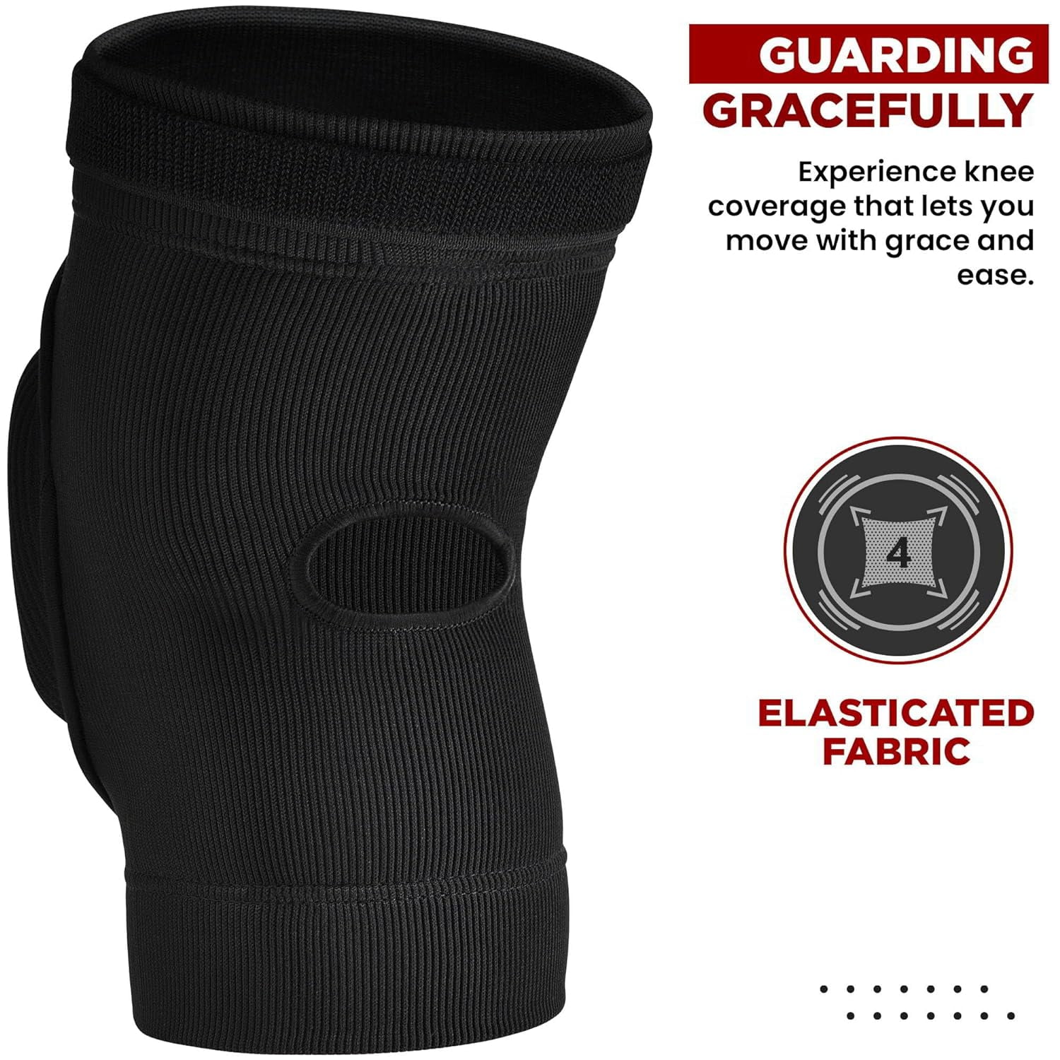 RDX knee pads for MMA kickboxing and Muay Thai training, foam padded Support Guard